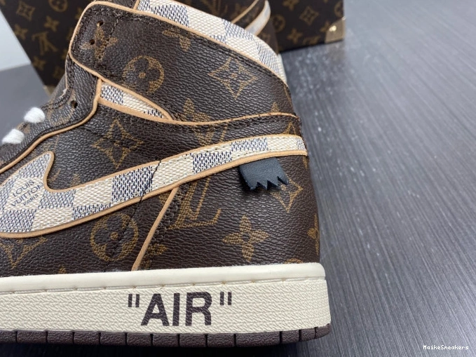 MaikeSneakers OFF-WHITE Jordan Air x LV 1 0804